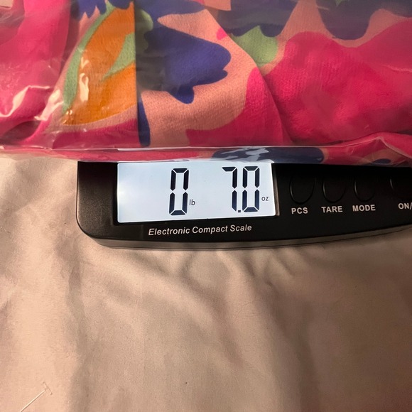 Entro Pink Bold Print Artsy Valentines Love Floral Balloon SL V Neck Blouse Sz S - Picture 13 of 13